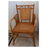 Bamboo & Wicker Chair #1