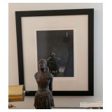 Framed Photo of Cello Player