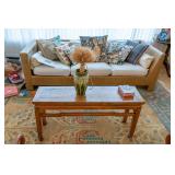 Chinese-style low wood coffee table