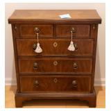 Chippendale style chest with fold out top
