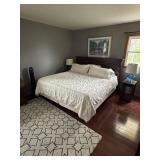 King size Bed frame and headboard
