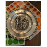 Pewter plate