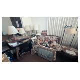 Couches, Lamps & Collectable Bears