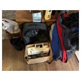 Sewing machine, luggage, etc