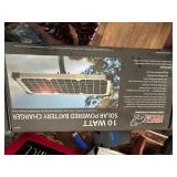 Solar panel for gate opener