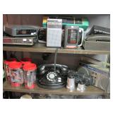 Alarm clock and 1936 Telephone