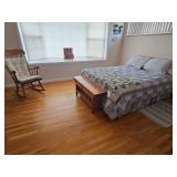 Bed, Bench & Rocking Chair