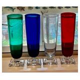 Tiffany beer glasses