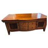 coffee table with storage $75