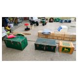 Trunks and Christmas tree 