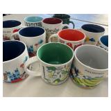 Starbucks mug collection