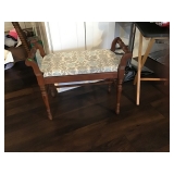 Antique dressing table bench