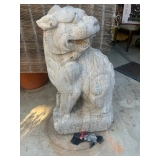 Carved stone30” authentic