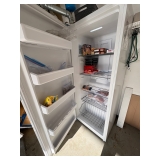 Like new 13 cu upright refrigerator 
