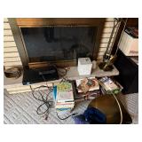 fireplace tools and facing