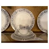 Coventry Laurent china - 14 servings plus 2 extra of most pieces