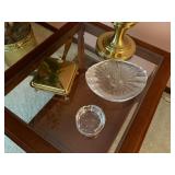 cigar butler (ashtray), Lalique french crystal art piece