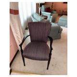 vintage re-upholstered side chair (circa 1950)