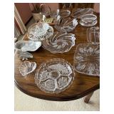 Mikasa and vintage platters and serving pieces