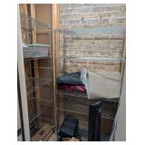 Industrial shelving (disassembled for pickup) - each one is $80 or $150 for both