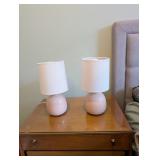Matching bedside lamps - $15 each or both for $20