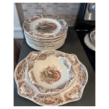 Johnson Brothers “Wild Turkeys” Plates and side dishes 