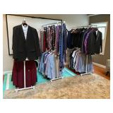 Suits, slacks, shirts and clothes