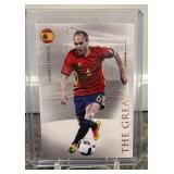 Andrés Iniesta Futera UNIQUE 2023 “The Greats” /62  Spain Legend World Cup Icon