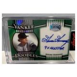 2025 Leaf Yankee Doodles Goose Gossage Auto 1/2 – 9….All-Star – Yankees Legend