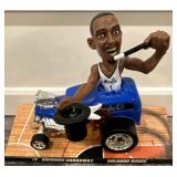1998 Penny Hardaway Hot Wheels Upper Deck NBA Motor Sports W/Display Base Magics
