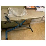 Mary Proctor Ironing Board, Curbed Legged w Plug-in, w Heat Resistent Cover and Pad. $38