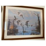 Jess Barnes, Buena Vistas Exotic Animal Paradise 1977 #107. Framed. $60