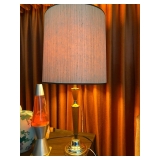MC Danish Modern Wood/Metal Lamp. $190
