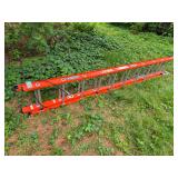 Werner Electro-Master 20 Foot Fiberglass Extension Ladder. Like New!$120