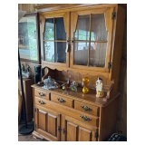 Maple china cabinet