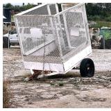 Small Caged Trailer