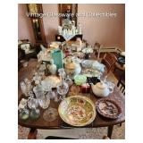 Vintage glassware