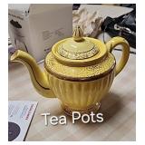 Vintage tea pots