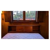 Mid Century bed & headboard