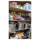 Steamer, pots, electric grill, wok, and more!
