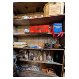 Fisher Price lunch bag, Antique Bottles, Vintage Tea Set
