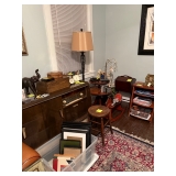 Blaupunkt stereo, small antique furniture
