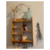 antique decor (purchased from uncommon objects, Austin)