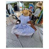 Vintage dress and hat
