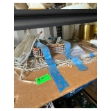 unrestored glass beaded shade