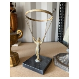 Amelia Earhart table lamp frame 