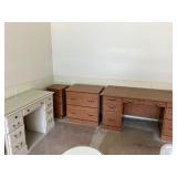 Vanity and desk set