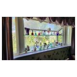 Beautiful figurines and bells.