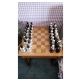 Beautiful Avon chess set.