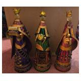 Bombay set of 3 Jeweled Wiseman in original box